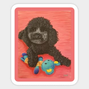 Yorkie Poo Sticker